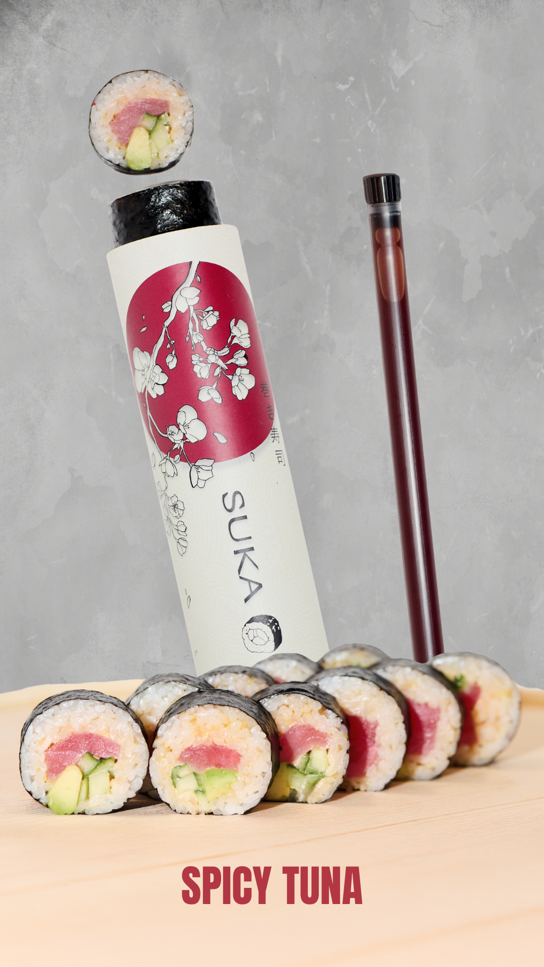 Spicy Tuna Sushi Roll